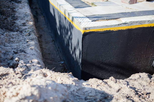 Residential Wet Basement Repair installation at a Heath, OH home by SJ Waterproofing Pros